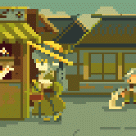 Animated Scene done for the Pixel Daily theme 'Square'